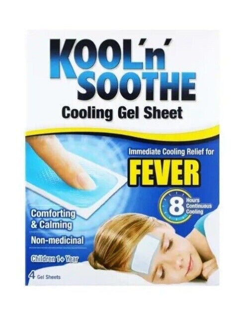 Kool 'n' Soothe Fever Cooling Gel Sheet