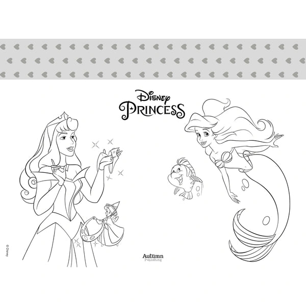 Disney Princess Colouring Fun Pad with Over 50 Stickers