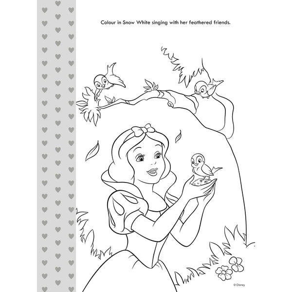 Disney Princess Colouring Fun Pad with Over 50 Stickers