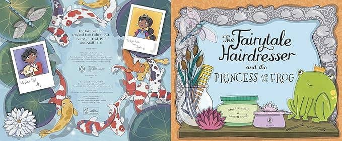 The Fairytale Hairdresser and the Princess and the Frog - by Abie Longstaff, Lauren Beard (Paperback)