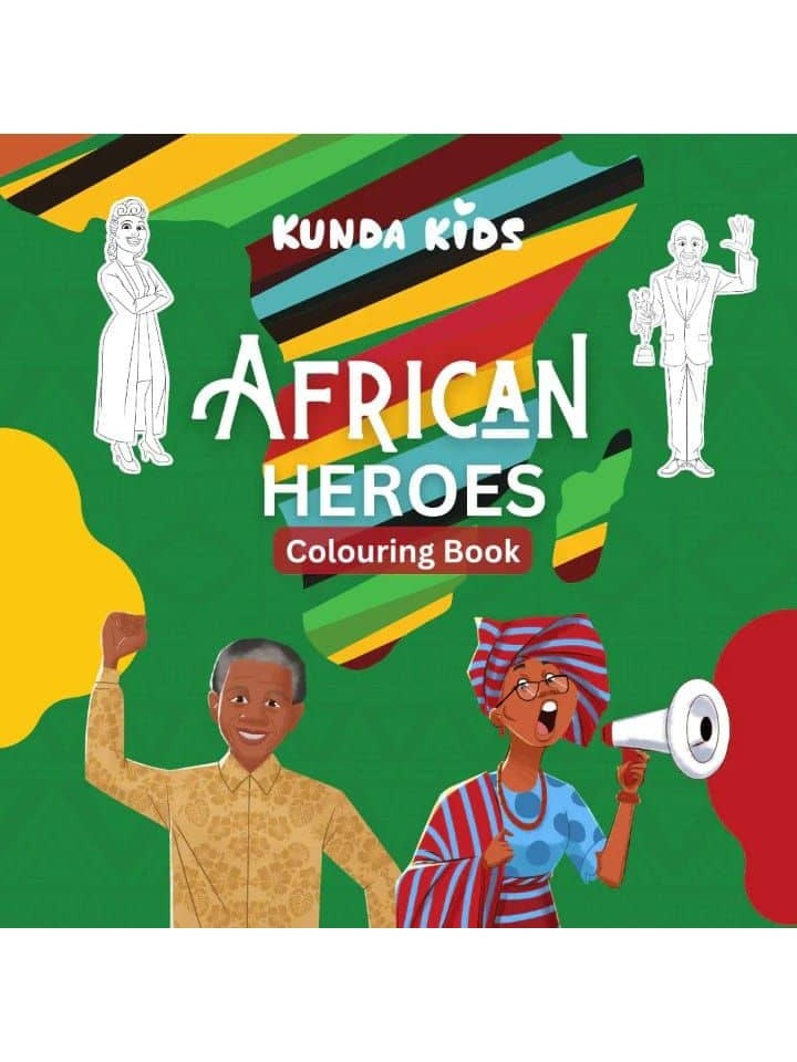 Africa Heroes Colouring Book (Paperback)