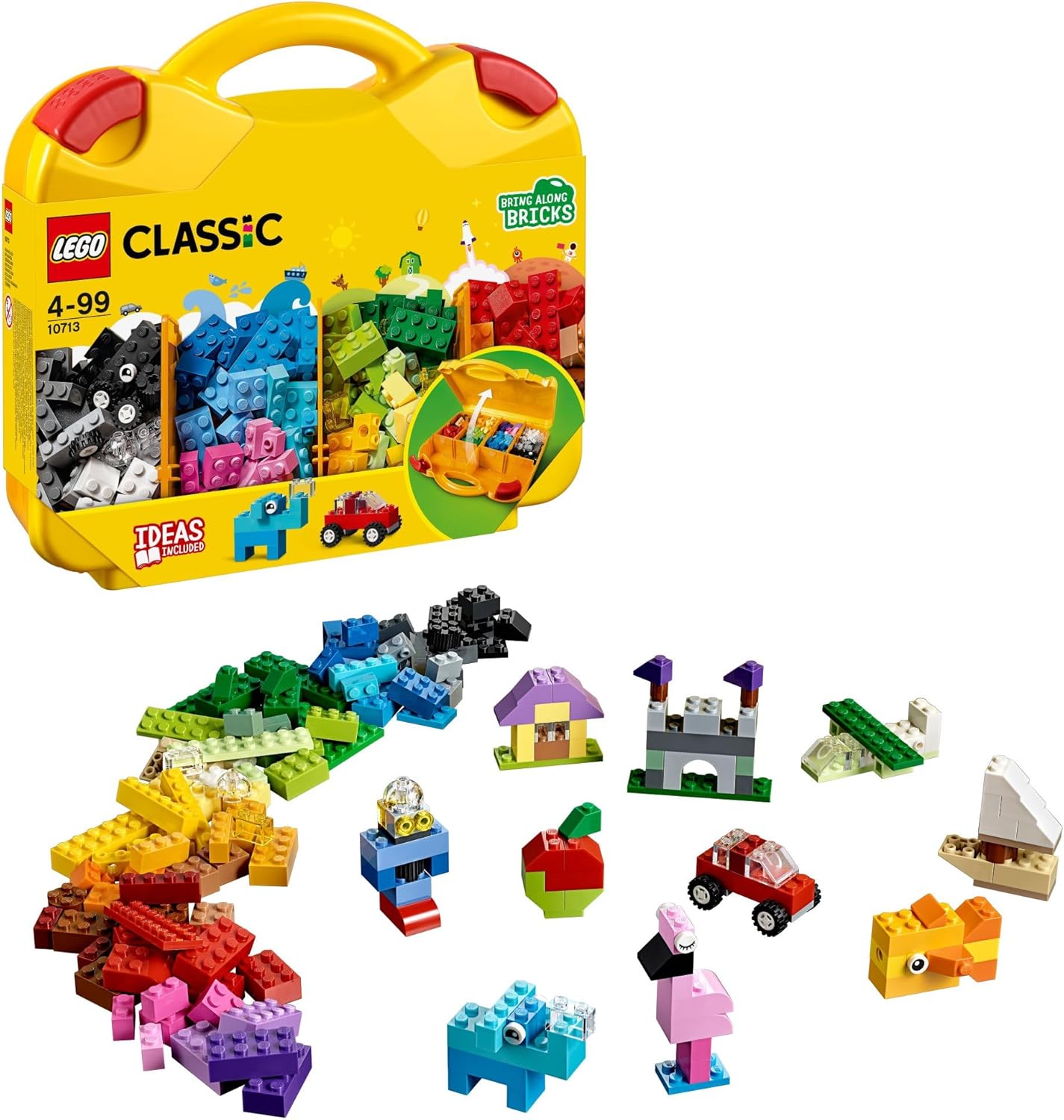 LEGO Classic 10713 Creative Suitcase Building Bricks