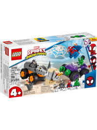 LEGO Marvel 10789 Spidey and His Amazing Friends (Rhino, Spidey, Hulk)