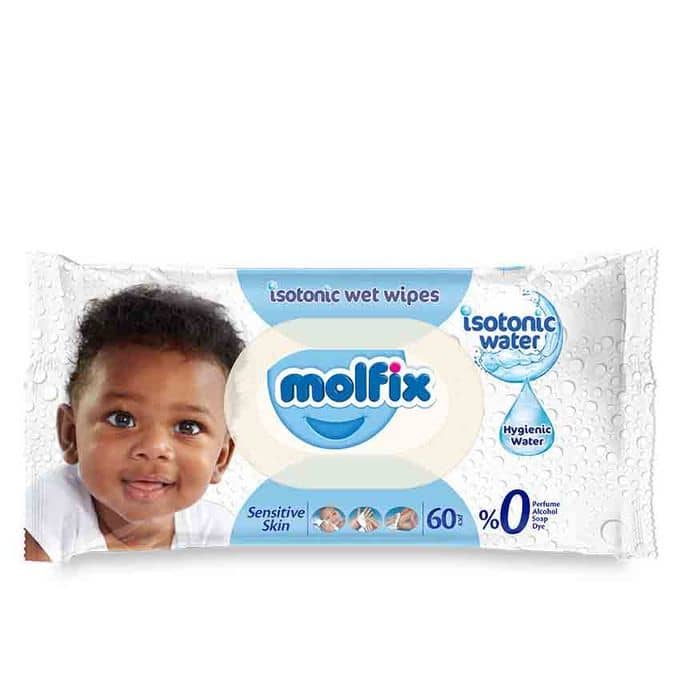 Molfix Wipes Sensitive Skin 60pcs