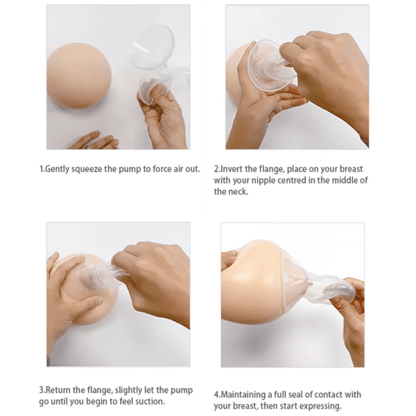 Moobi Manual Breast Pump & Lid