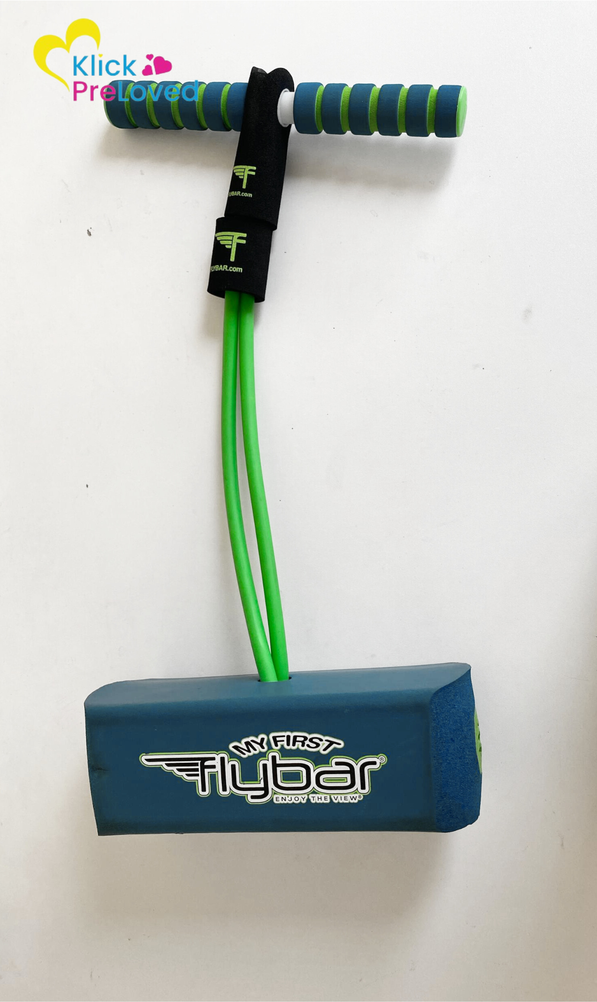 PreLoved Flybar My First Pogo Hopper Foam; Blue & Green (Gently Used)