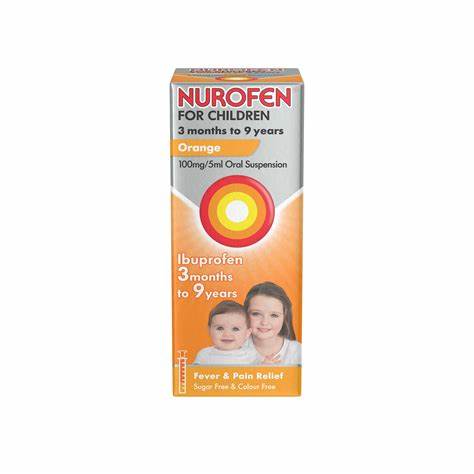 Nurofen For Children 3 Months To 9 Years Orange -100ml