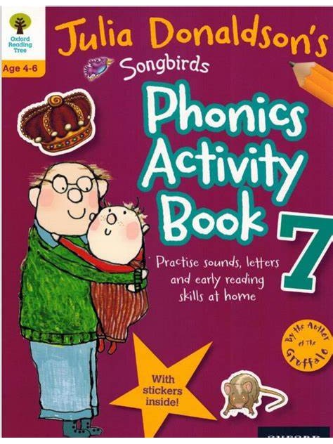 Phonics Activity Book 7 with stickers inside! - Julia Donaldson (Paperback)