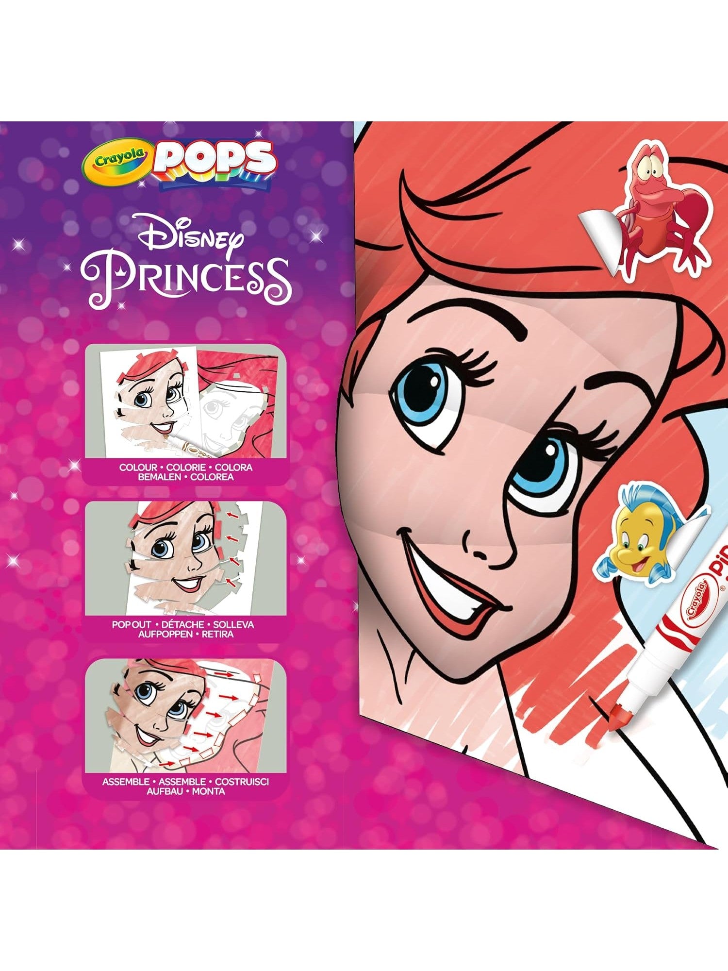 Crayola POPs 3D Activity Set - Disney Princess