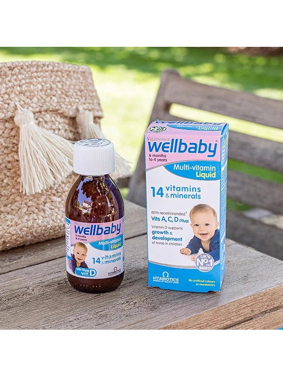 Vitabiotics Wellbaby Multi-vitamin Liquid (6months to 4 years) - 150ml