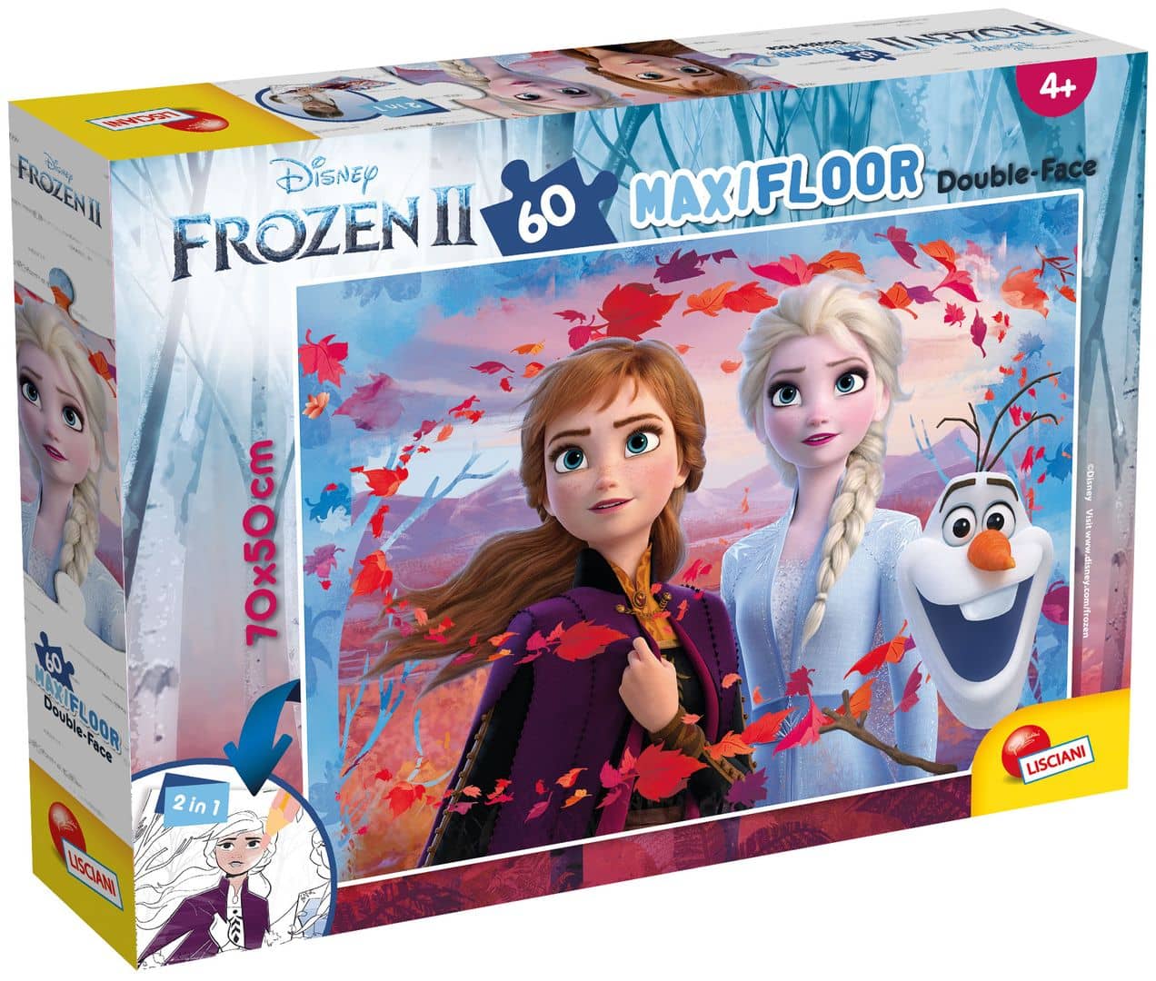 Disney Frozen 2 MAXIFLOOR Double-Face (70x50cm) 60 pcs