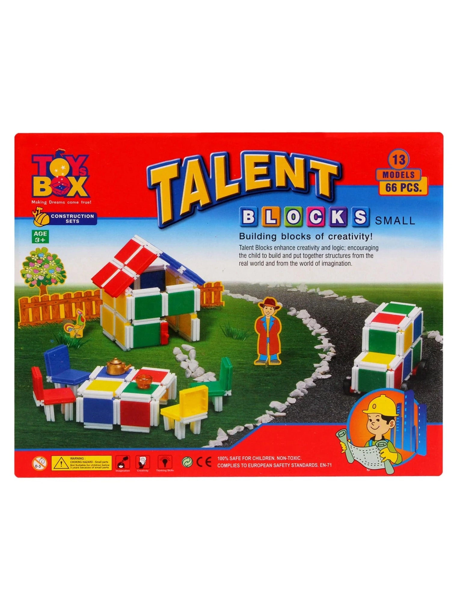 Toysbox - Medium Talent Blocks - Multicolor