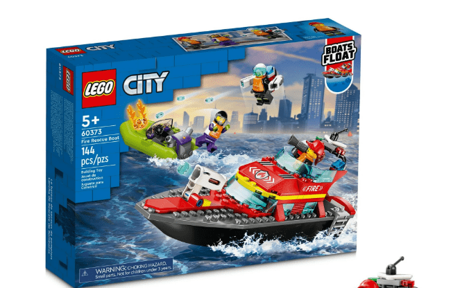 LEGO City Fire Rescue Boat