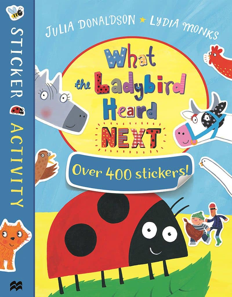 What a Ladybird Heard Next Sticker and Activity Book - Julia Donaldson and Lydia Monks (Paperback)