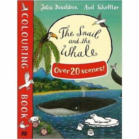 The Snail and the Whale Activity Book -  Julia Donaldson and Axel Scheffier (Paperback)