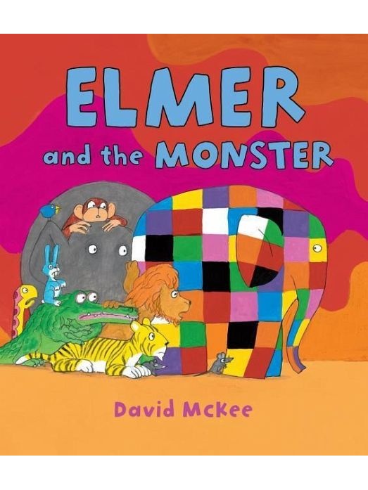 Elmer and The Monster - David McKee (Paperback)