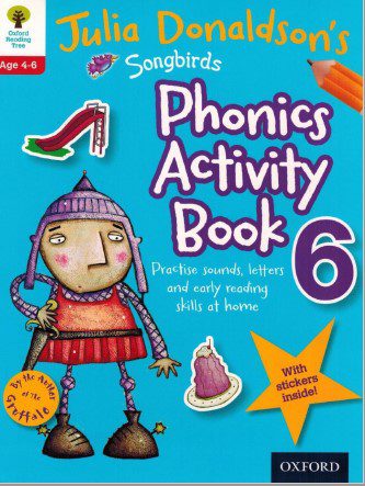 Phonics Activity Book 6 with stickers inside! - Julia Dolnaldson (Paperback)