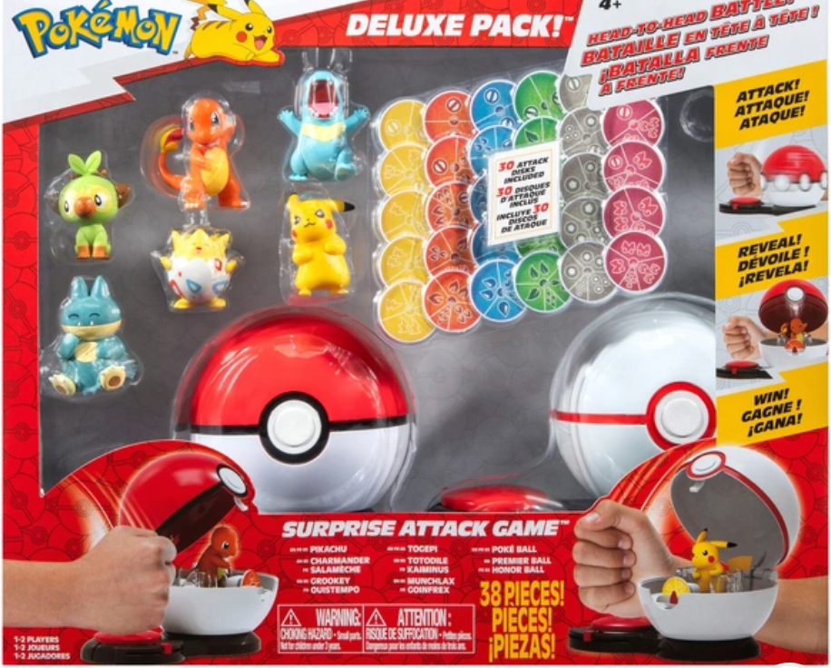 Pokémon Surprise Attack Game Deluxe Pack