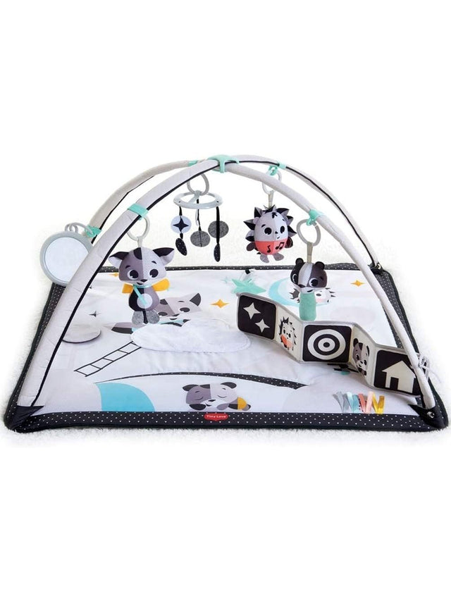 Tiny Love Black & White Gymini, 2-in-1 Musical Baby Play Mat