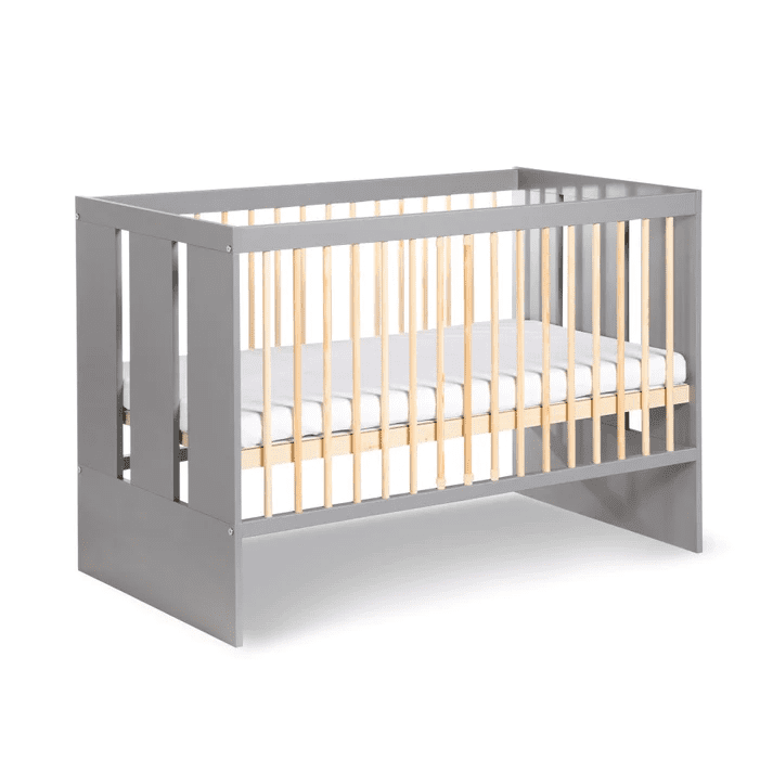 Crib Pauline Collection Cot 120 x 60 cm with Safety Rail