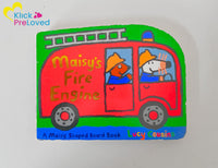 PreLoved Maisy's Fire Engine: A Maisy Shaped Board Book - Lucy Cousins (Loved)