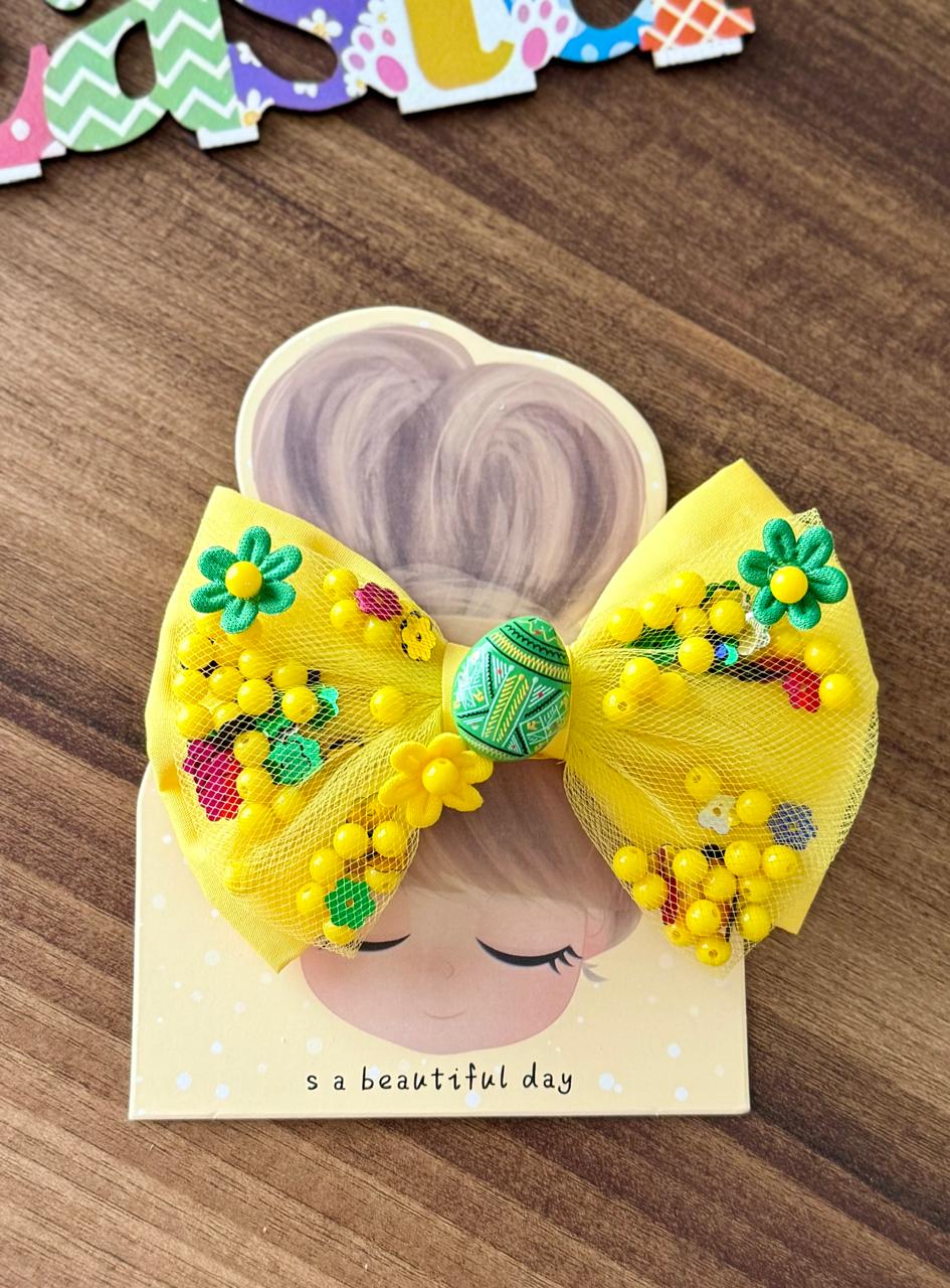 Bantyk Yellow Easter Hairclip