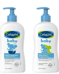 Cetaphil Baby Wash & Shampoo and Lotion Duo Set