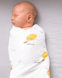 Malabar Baby Organic Swaddle - Hot Air Balloon