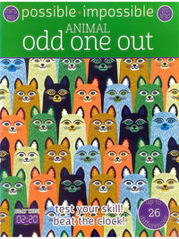 Possible Impossible - Animal Odd One Out, up to 26 differences (Paperback)