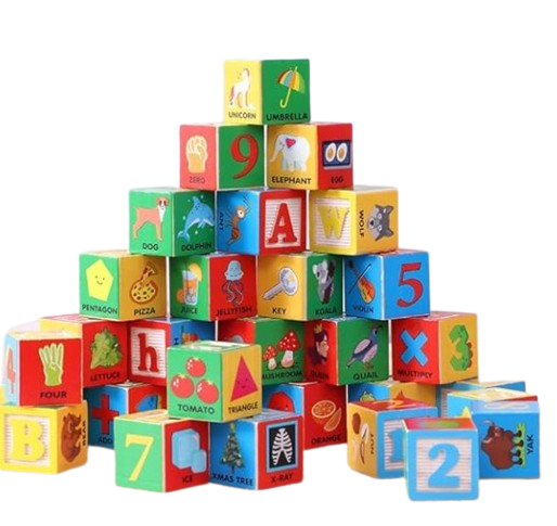 Wooden ABC Letters & Blocks Number