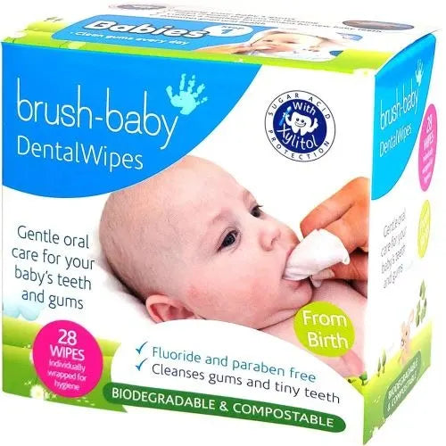 Brush-Baby Dental Wipes (28 wipes)