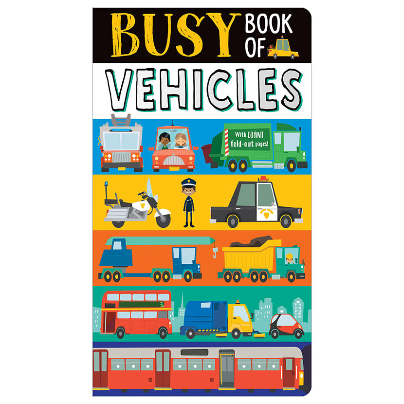 Busy Book of Vehicles - Illustrator James Dillon (Hardcover)