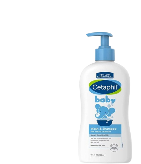 Cetaphil Baby Wash and Shampoo 13.5 oz (399ml)