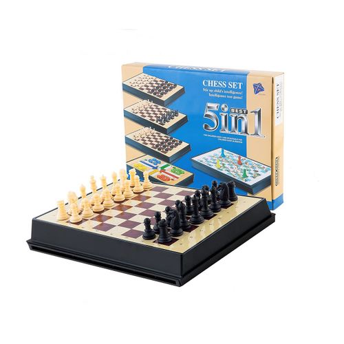 5 in 1 Chess Game Set