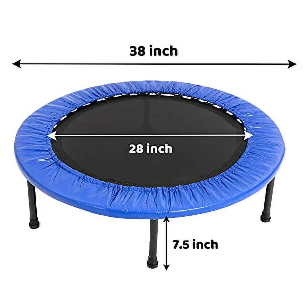 American Fitness Indoor/Outdoor Trampoline (Blue)