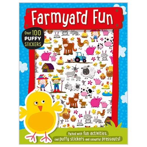 Farmyard Fun Sticker Book (Paperback)