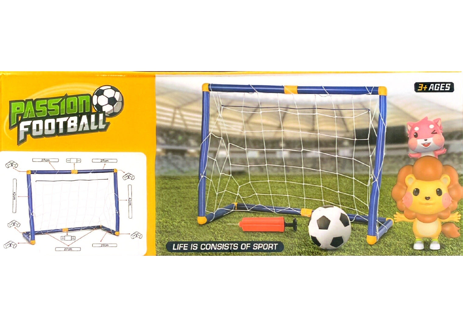 Football Goalpost for Ages 3years+