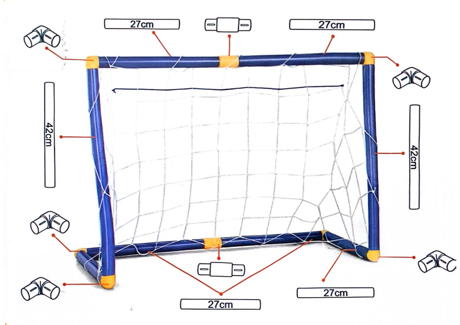 Football Goalpost for Ages 3years+