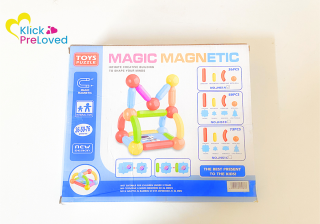 PreLoved Magic Magnectic Toy Puzzle (36 pieces)