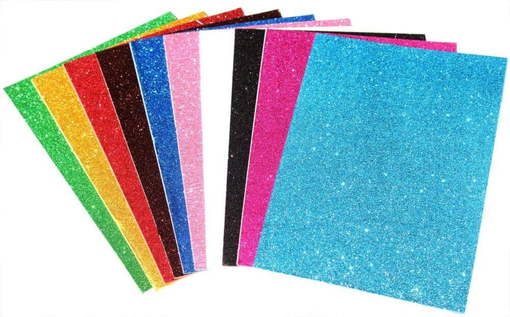 A4 Size Glitter Foam