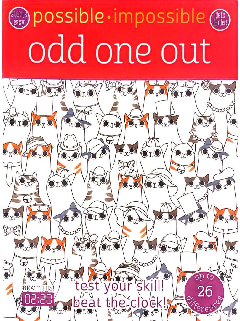 Possible Impossible - Odd One Out, up to 26 differences (Paperback)