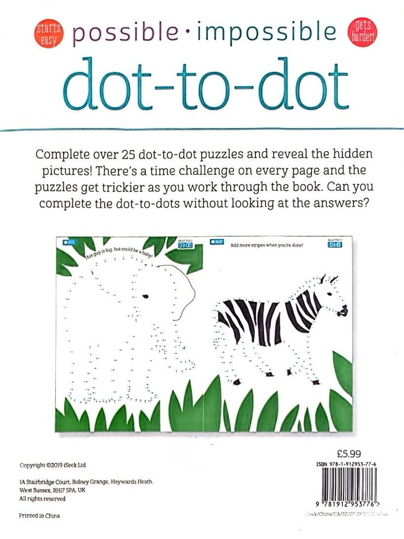 Possible Impossible - dot-to-dot, up to 180 dots! (Paperback)