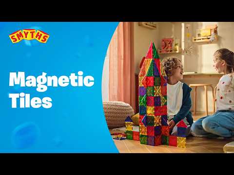 Magnetic Tiles 40-Piece Building Set