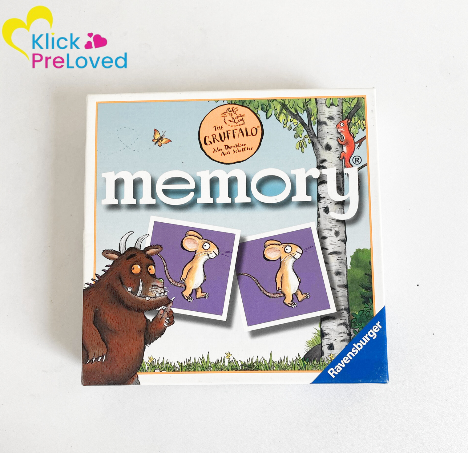 PreLoved Ravensburger the Gruffalo Mini Memory Game (Gently Used)