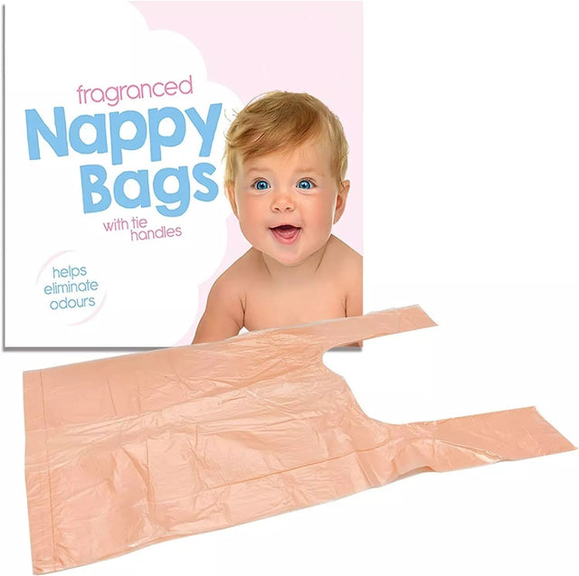 Baby Fragranced Scented Disposable Nappy Bags (1 pack x 200 bags)