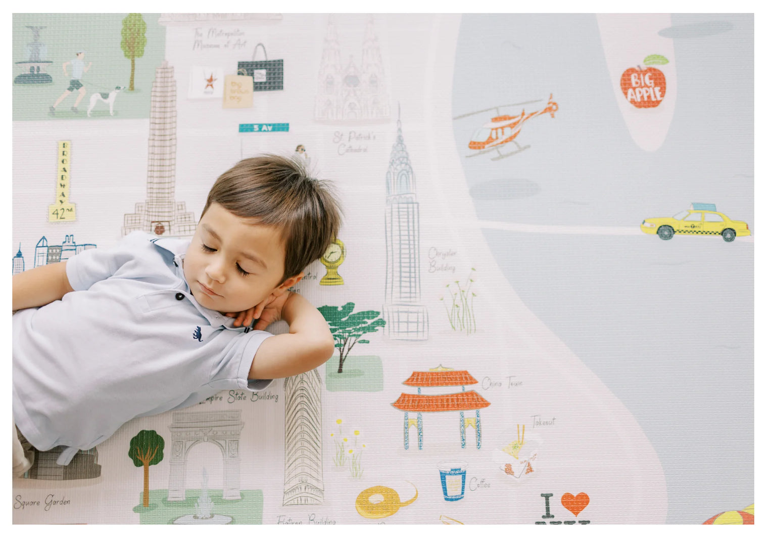 Milk It Baby New York Playmat