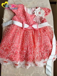 PreLoved Pink Party Dress for Age 6-12 months (Gently Used)