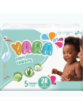 Yara Diaper Size 5 Junior Twin 11-18kg (28 pack)