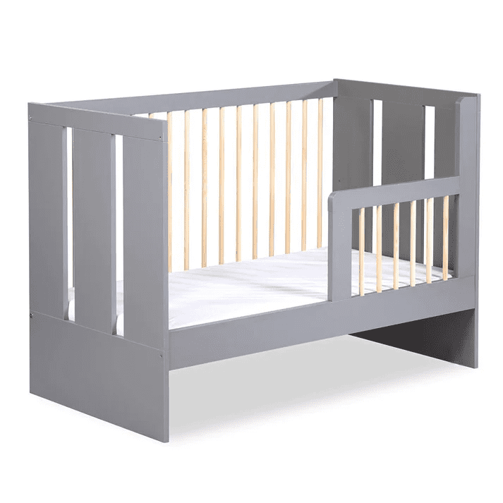 Crib Pauline Collection Cot 120 x 60 cm with Safety Rail